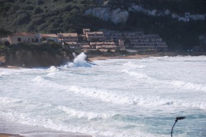 Mareggiata a Giglio Campese